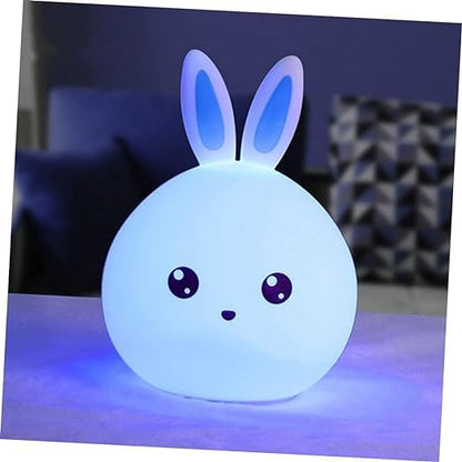 Rabbit Lamp Touch Dimming Bedside Lights Bunny Lamp Tap Lights Kids Night Lights Nursery Night Light Touch Light Kid Night Light