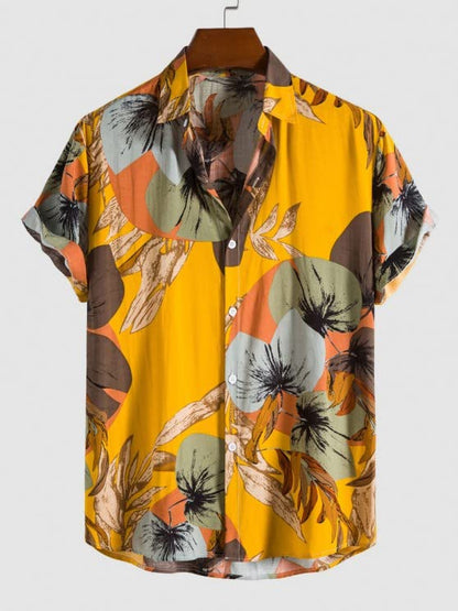 Men's Casual and Formal Half Sleeve Shirt, Stylish Printed Regular Fit