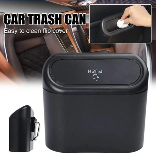 Mini Car Trash Bins Portable Waterproof Dustbin Interior Garbage Waste