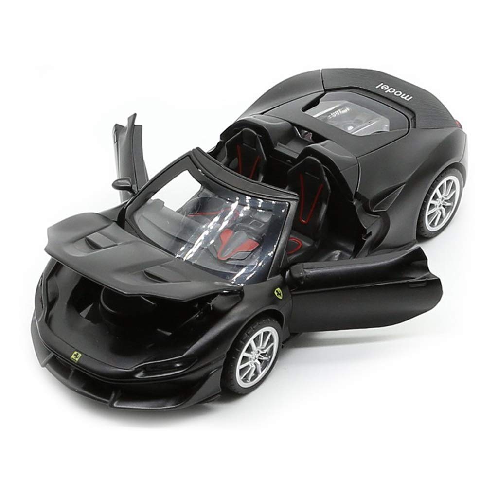 F & F 7 Dodge Charger 1:32 Model Car with Box, Zinc Alloy Pull Back Toy car [Colors as Per Stock]