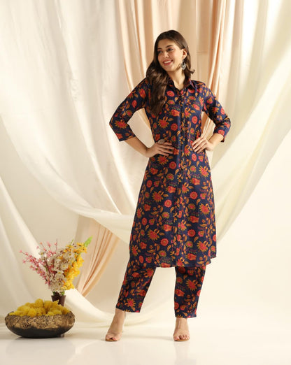 Leriya Fashion Ethnic Co Ord Set for Women || Rayon Kurta Pant Set || Office Wear Kurta Set for Women || Casual Kurti Set || Simple Kurta Set for Women || Co Ord Kurta Set for Women