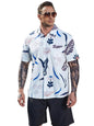 Men's Casual and Formal Half Sleeve Shirt, Stylish Printed Regular Fit