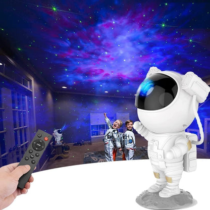 Star Projector Galaxy Projector with Remote Control - 360° Adjustable Timer Kids Astronaut Nebula for Baby Adults Bedroom, Gaming Room, Home and Party