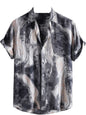 Men's Patterned Shirt, Regular Fit, Fashionable Half Sleeve - Suitable for Casual or Formal Settings