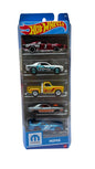 Hot Wheels Car 2024 Mopar Pack of 5 (2008 Dodge Challenger SRT8, 1970 Dodge Hemi Challenger, Dodge Viper GTS R, 1978 Dodge LI'L Red Express Truck, 1969 Dodge Charger Daytona) Multi - Color