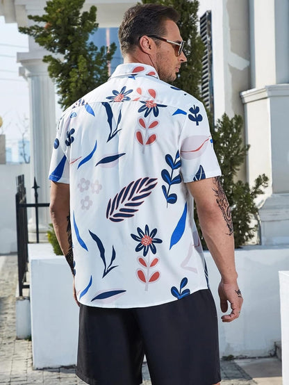 Men's Casual and Formal Half Sleeve Shirt, Stylish Printed Regular Fit