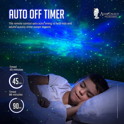 Star Projector Galaxy Projector with Remote Control - 360° Adjustable Timer Kids Astronaut Nebula for Baby Adults Bedroom, Gaming Room, Home and Party