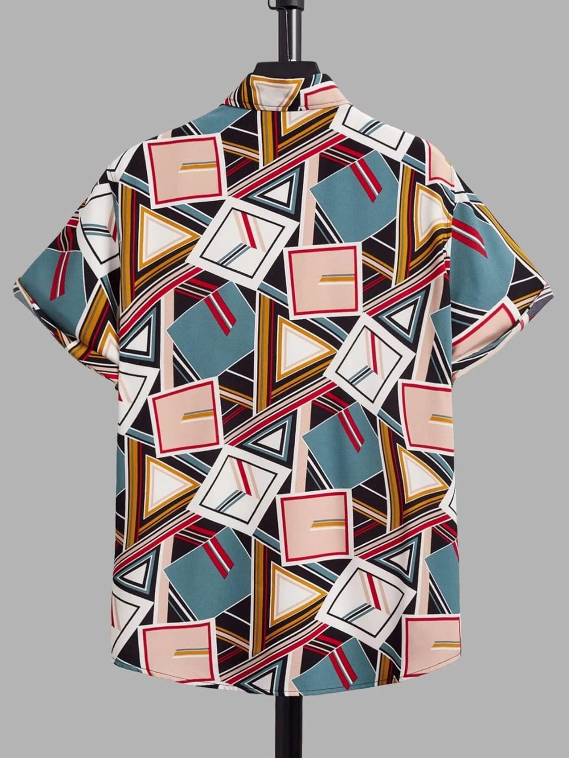 Men's Rayon Tropical Printed Shirt with Hawaii Collar | Ideal Summer Shirt for Outings, Beach, or Vacation