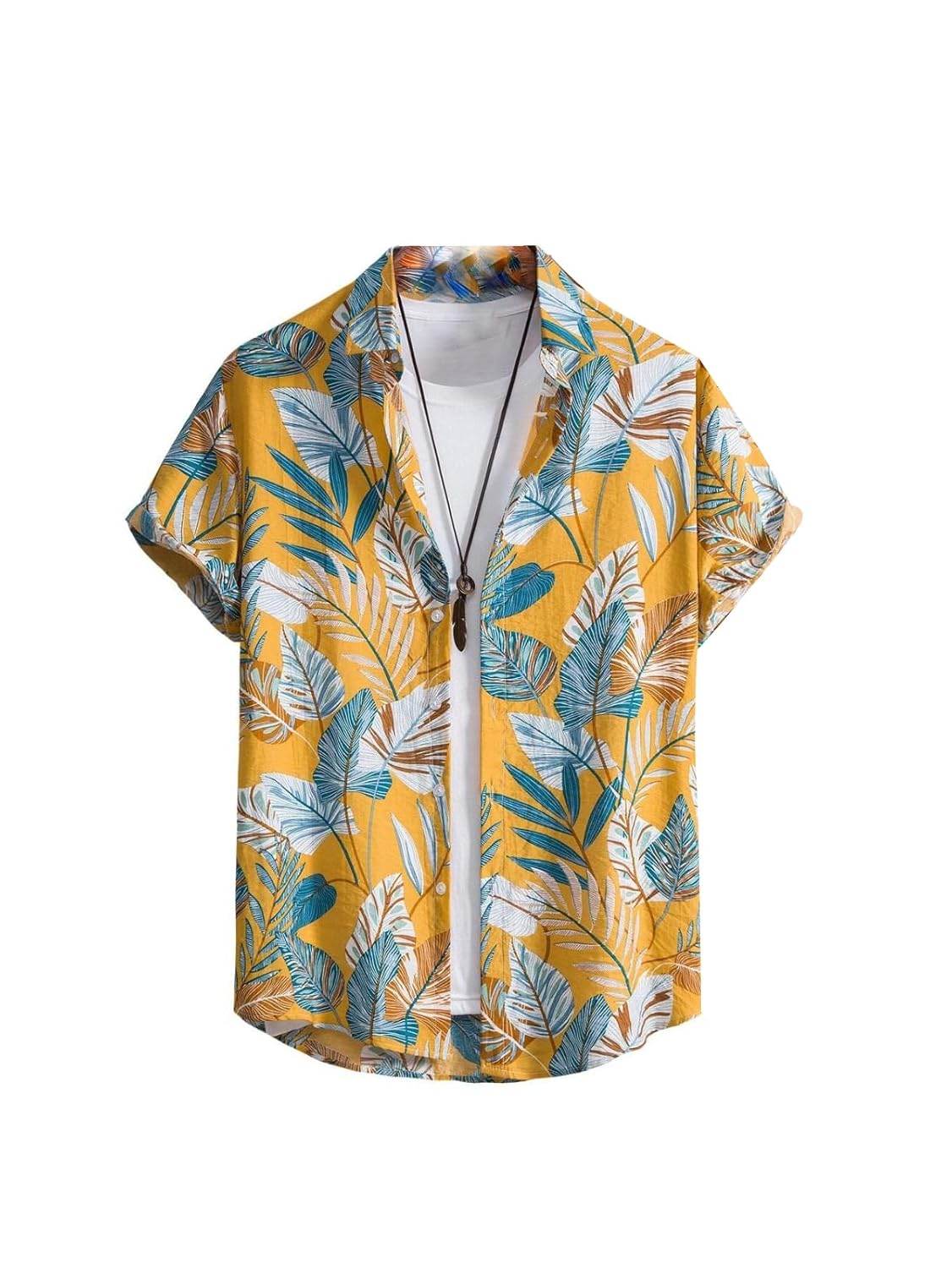 Men's Printed Half Sleeve Shirt, Casual to Formal Regular Fit (ID BM235)