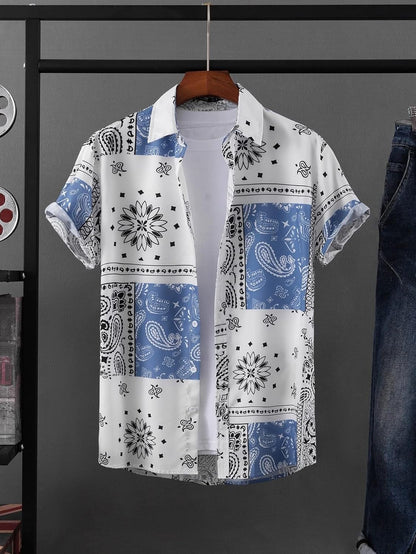 Men's Casual Printed Stylish Shirt for Men (Karrey)