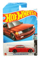 Hot Wheels '89 Mercedes-Benz 560 SEC AMG - Red - 2021 Card (With Protector Case)