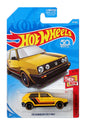 Hot Wheels Volkswagen Golf MK2 - Yellow - 2017 Card