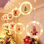 Christmas decoration curtain light